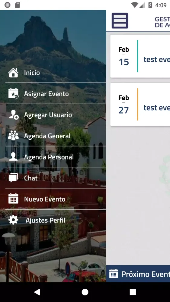 Tejeda Eventos Screenshots