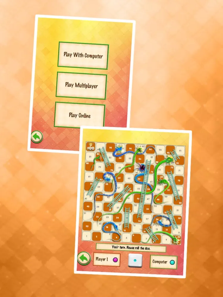 Tangkapan layar Snake & Ladder Classic Game iPad 
