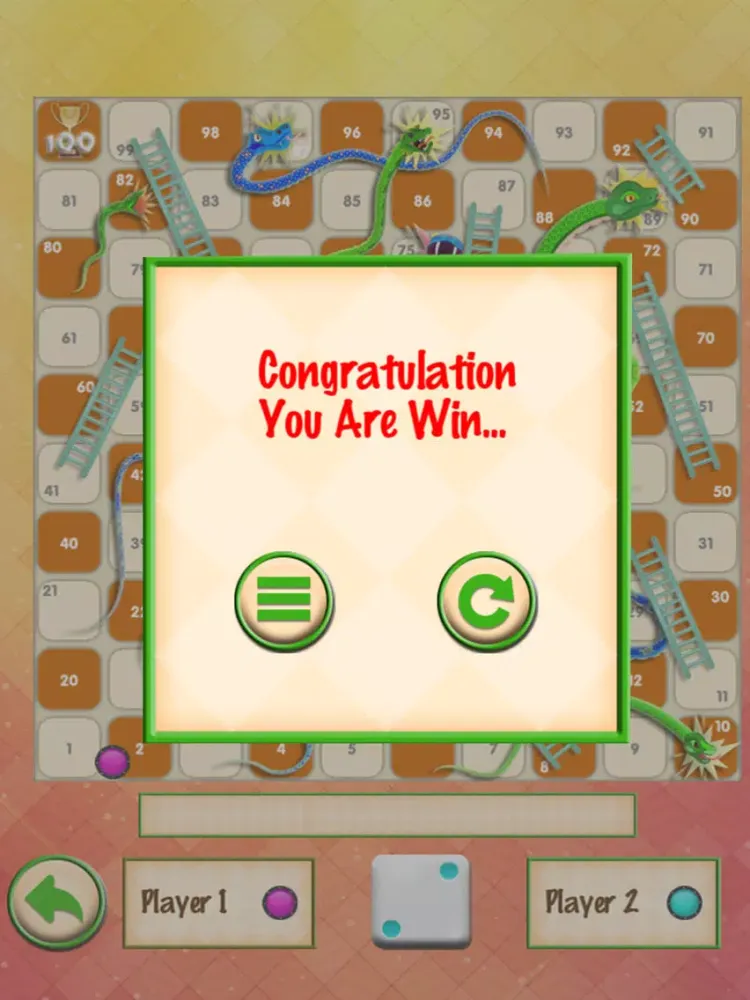 Tangkapan layar Snake & Ladder Classic Game iPad 