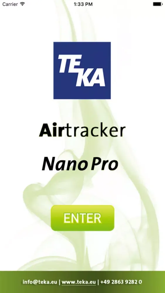 Zrzuty ekranu Airtracker Nano Pro