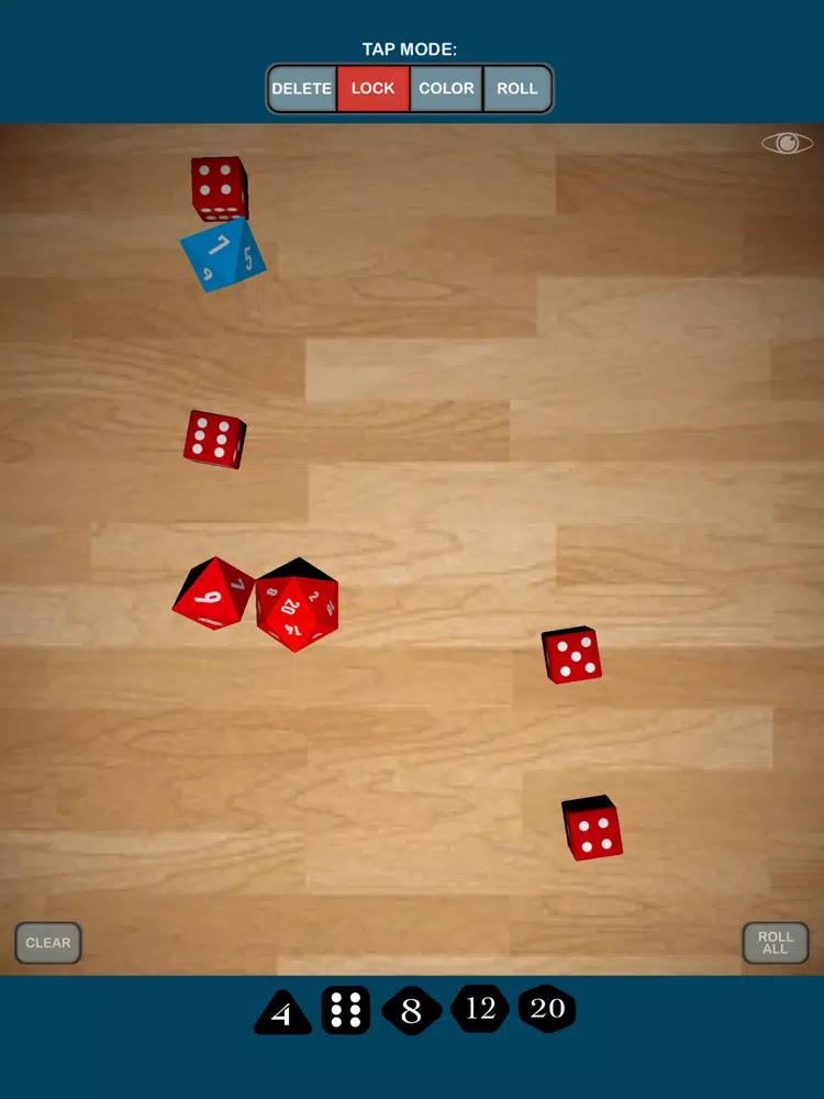 Definitive Dice Roller iPad  Ekran Görüntüleri