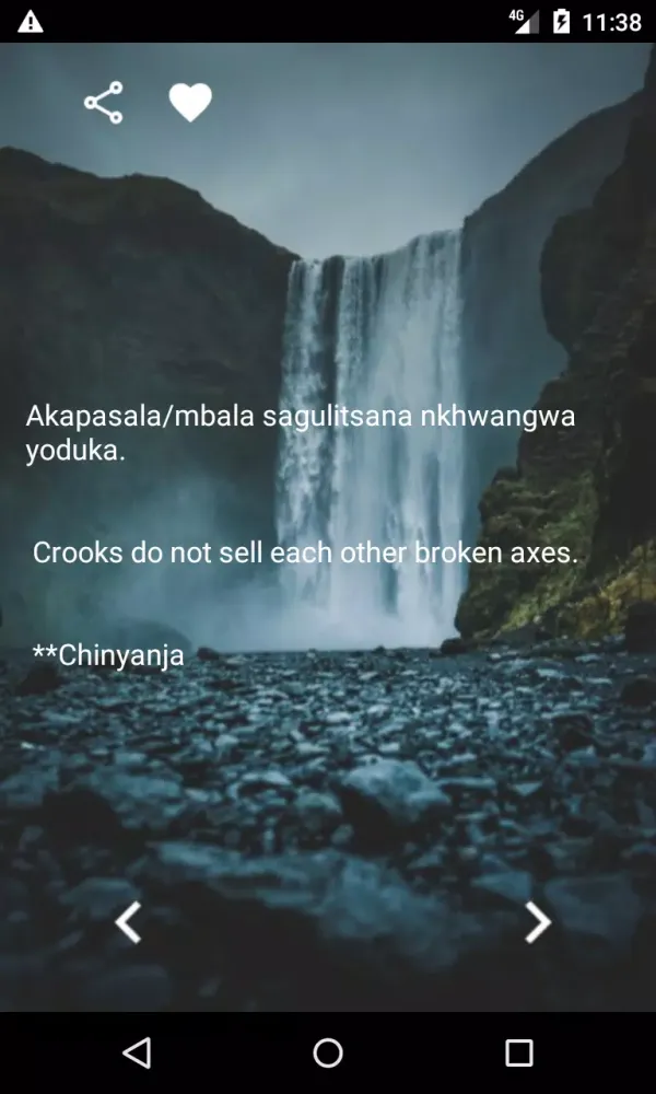 Zambian Proverbs Ekran Görüntüleri