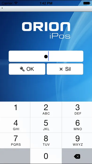 Tangkapan skrin Orion iPos