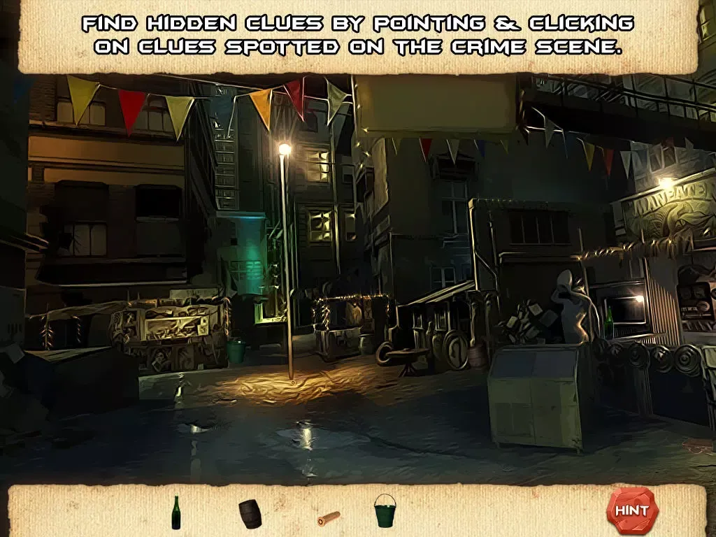 Capturas de tela do Criminal Investigation iPad 