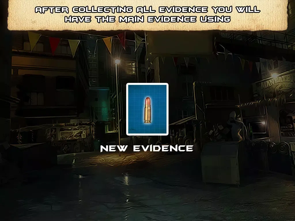 Capturas de tela do Criminal Investigation iPad 