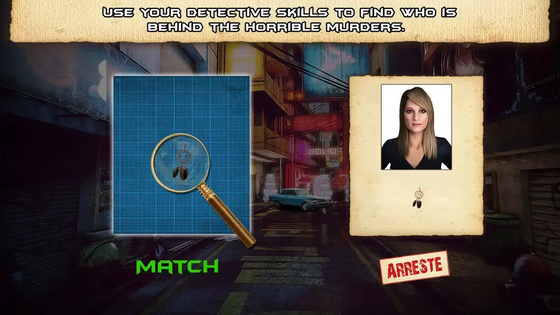 Capturas de tela do Criminal Investigation