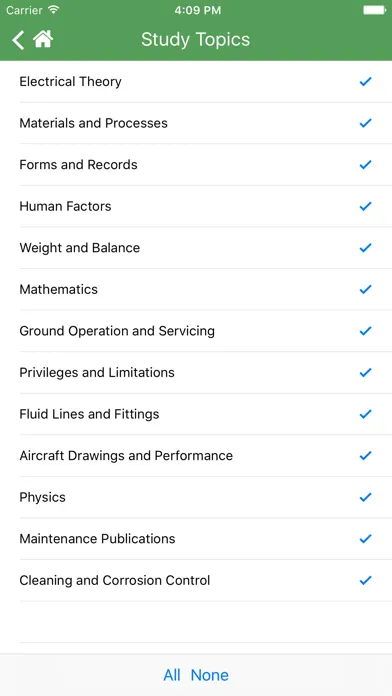 Screenshot di 2017 FAA Test Prep - Aviation Mechanic General