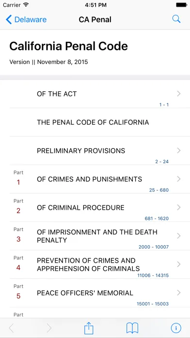 California Penal Code (LawStack Series) スクリーンショット
