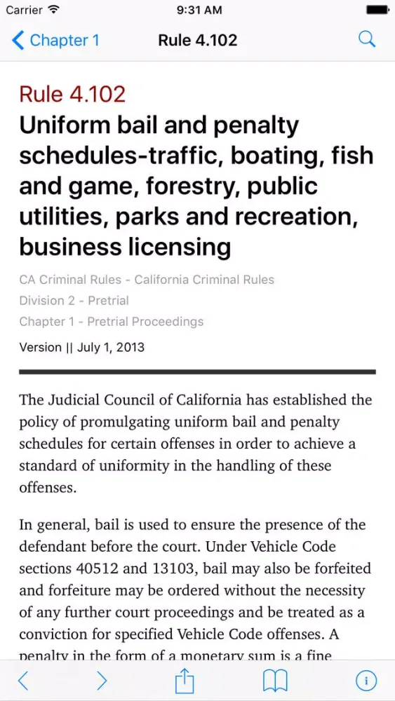 California Criminal Rules (LawStack Series) स्क्रीनशॉट