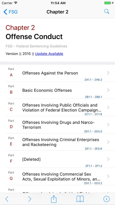 Federal Sentencing Guidelines (LawStack's FSG) स्क्रीनशॉट