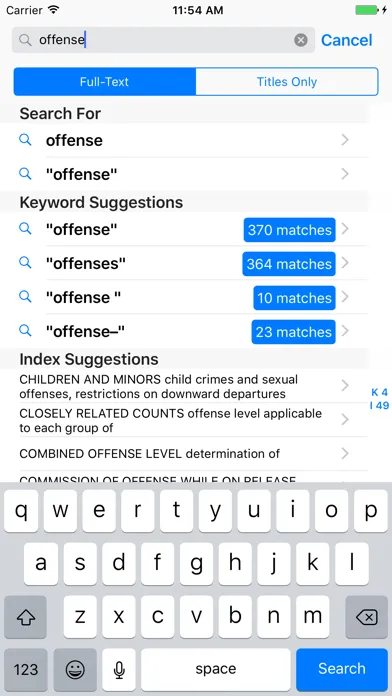 Federal Sentencing Guidelines (LawStack's FSG) स्क्रीनशॉट