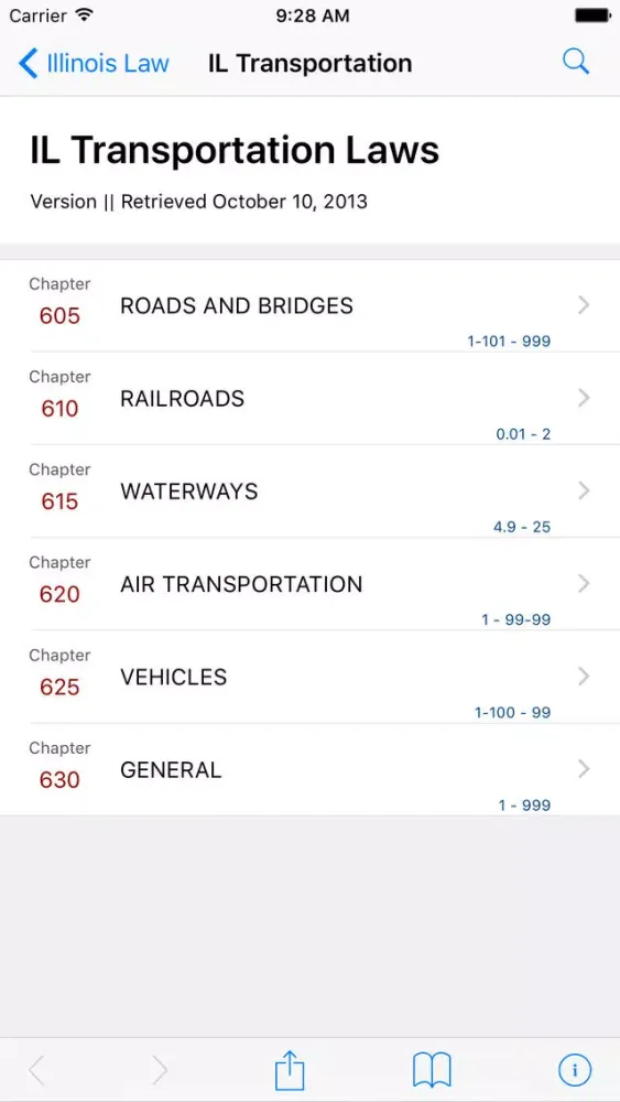 Illinois Transportation Law (LawStack Series)应用截图