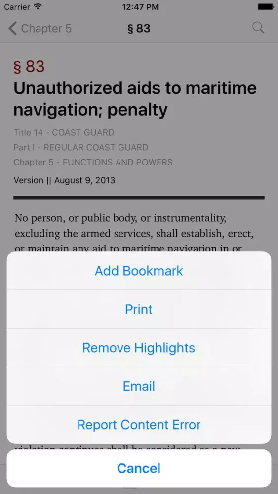 14 USC - Coast Guard (LawStack Series) Screenshots