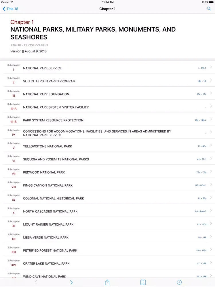 Zrzuty ekranu 16 USC - Conservation (LawStack Series) iPad 