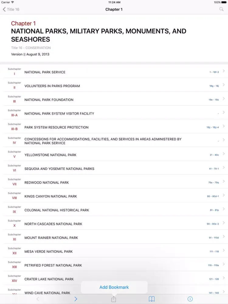 Zrzuty ekranu 16 USC - Conservation (LawStack Series) iPad 
