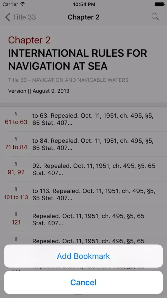 Zrzuty ekranu 33 USC - Navigation and Navigable Waters (LawStack
