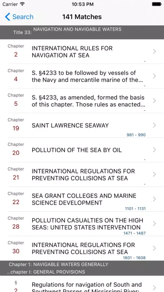Zrzuty ekranu 33 USC - Navigation and Navigable Waters (LawStack