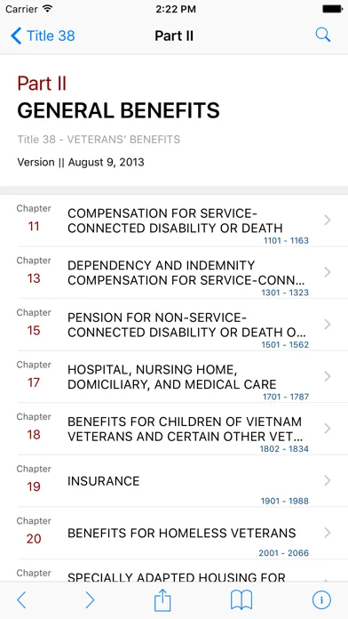 38 USC - Veterans' Benefits (LawStack Series) 스크린샷