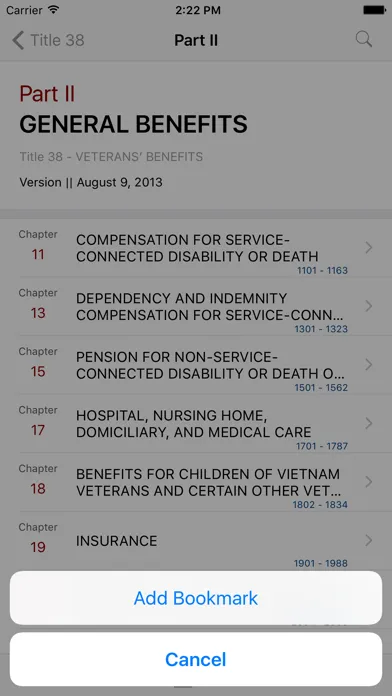 38 USC - Veterans' Benefits (LawStack Series) 스크린샷
