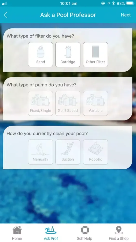 Screenshot di Pool Professor