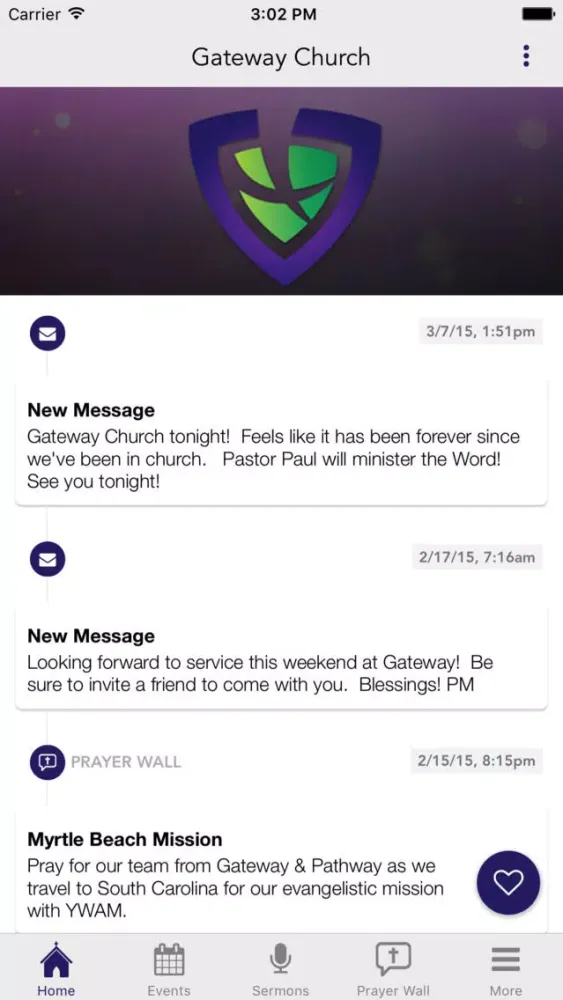 ภาพหน้าจอของ Gateway Church