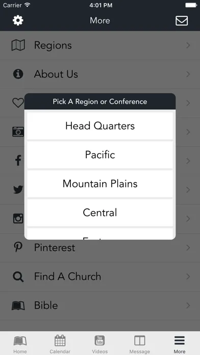 Captures d'écran de Open Bible Churches