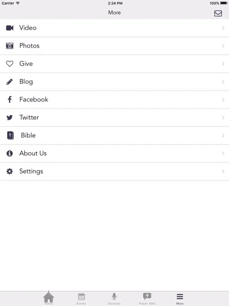 The Cornerstone Church App iPad  स्क्रीनशॉट