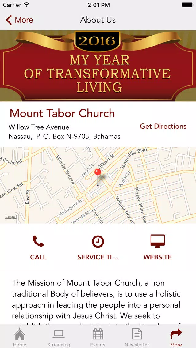 Mount Tabor Church Ekran Görüntüleri