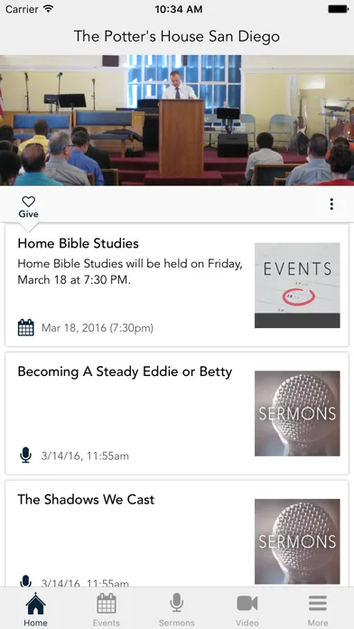 Screenshot di The Potter's House Christian Fellowship Church San Diego