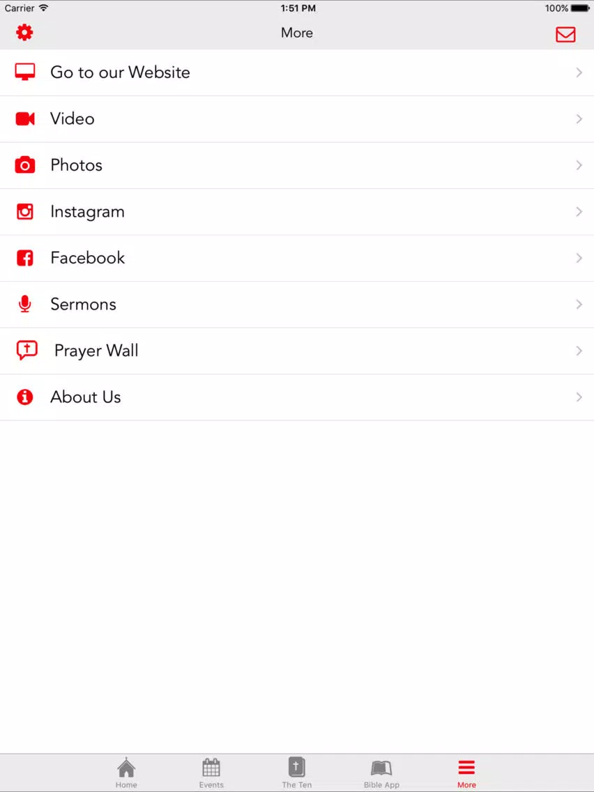 Скриншоты FBC ALIVE Youth Ministry iPad 