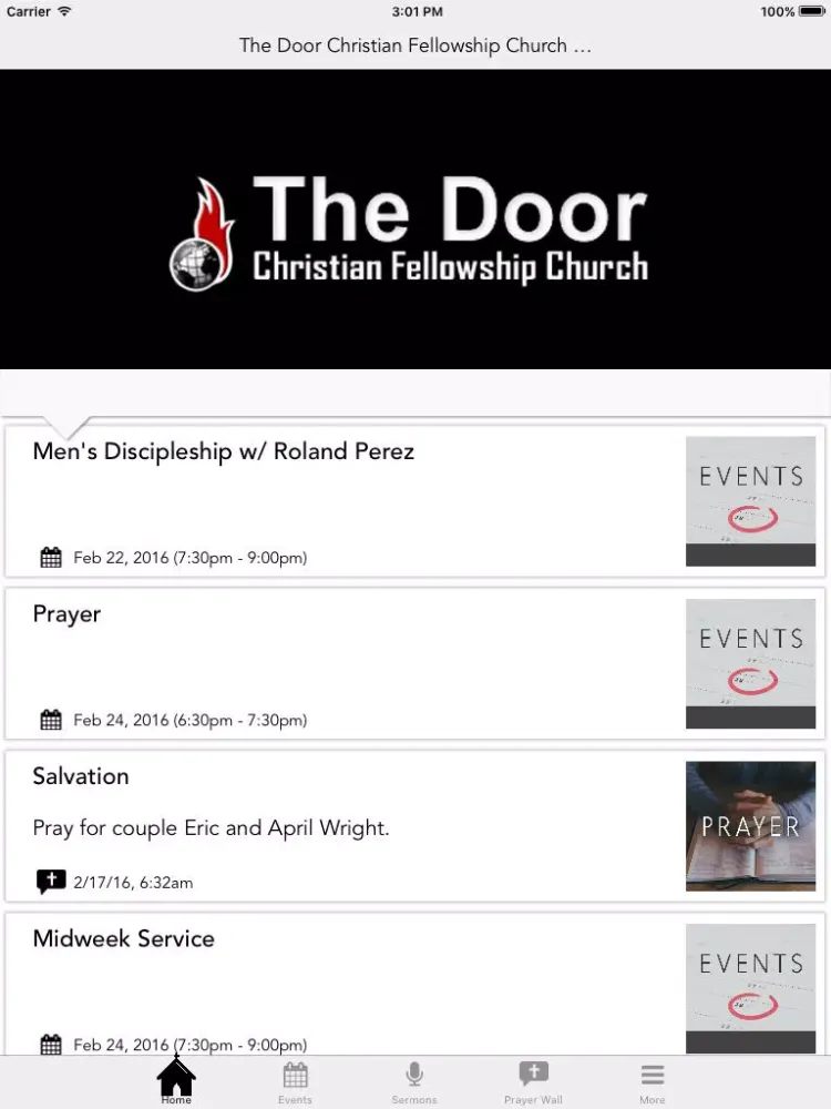 The Door CFC San Antonio iPad  স্ক্রিনশট
