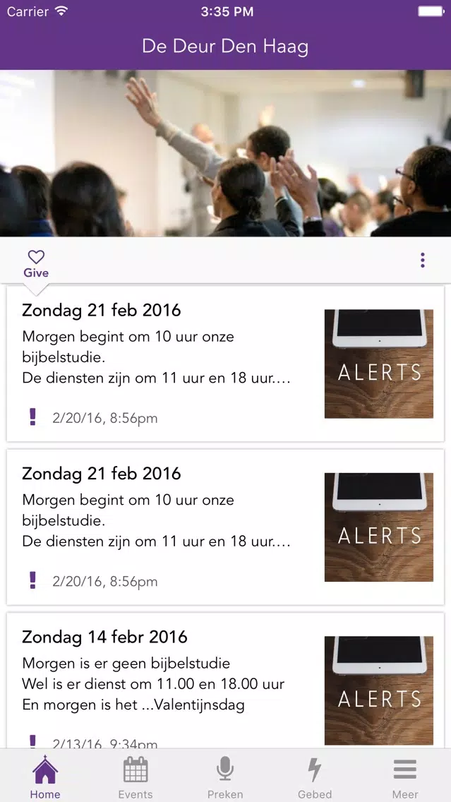 Tangkapan skrin De Deur Den Haag