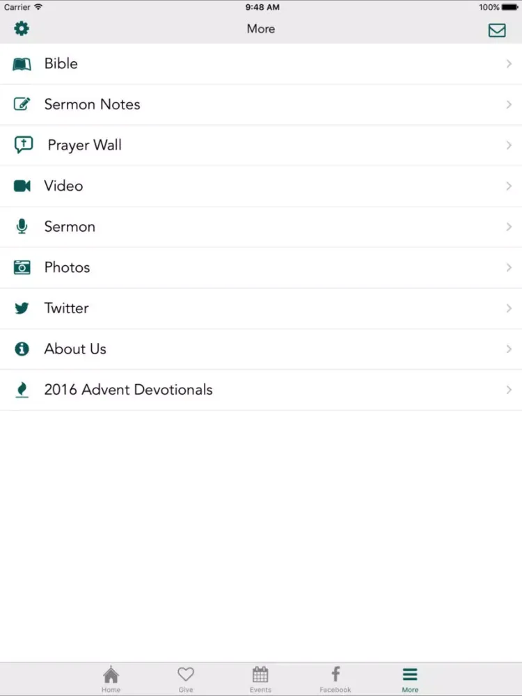 Trevecca Community Church iPad  스크린샷