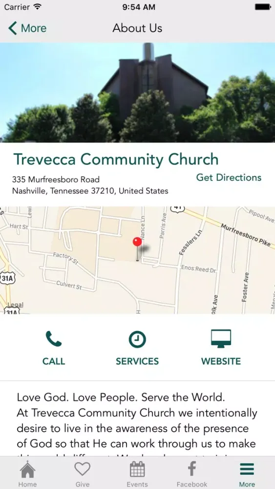 Trevecca Community Church 스크린샷