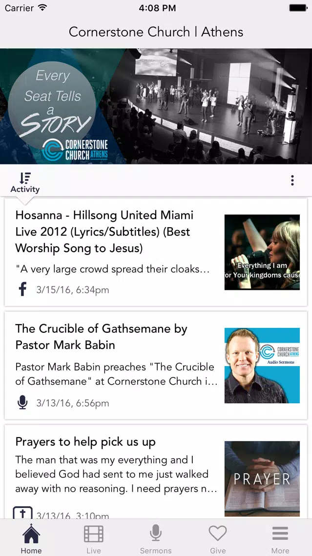 Cornerstone Church | Athens应用截图
