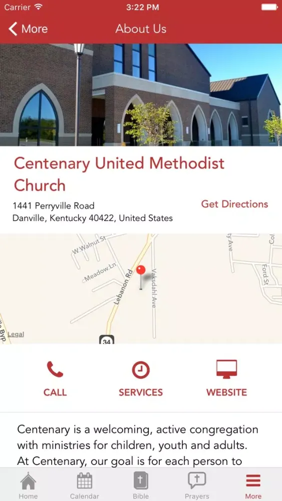 ภาพหน้าจอของ Danville Centenary UMC