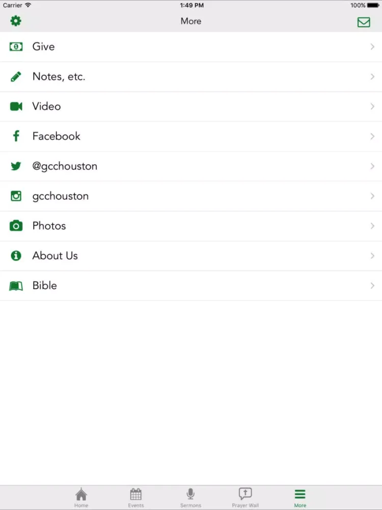 تصاویر The Gateway App Houston iPad 