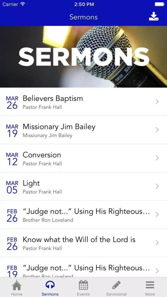 Screenshot di Valley Baptist Church VA