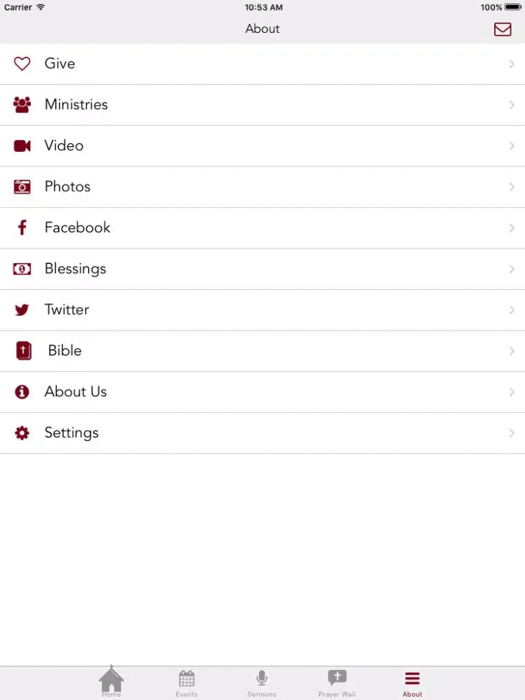 Mount Pleasant Baptist Church iPad  سکرین شاٹس