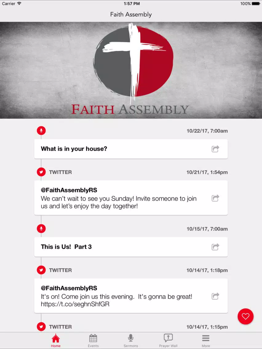 صور Faith Assembly Roaring Spring iPad 