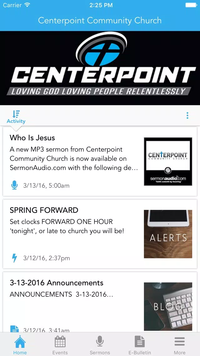 Centerpoint Community Church Screenshots