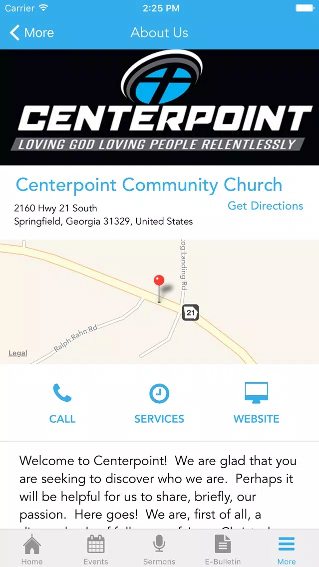 Centerpoint Community Church Screenshots