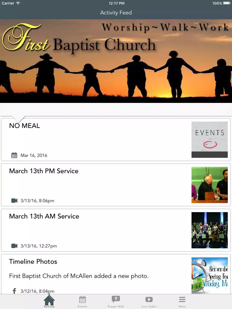 تصاویر FBC McAllen iPad 