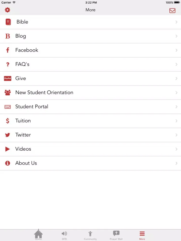 Скриншоты West Coast Bible College iPad 