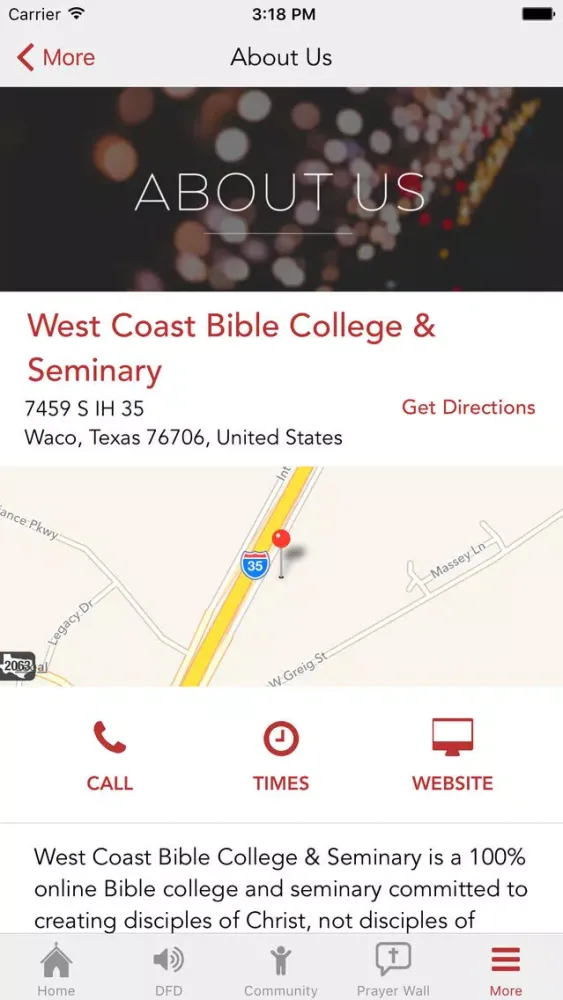 Скриншоты West Coast Bible College