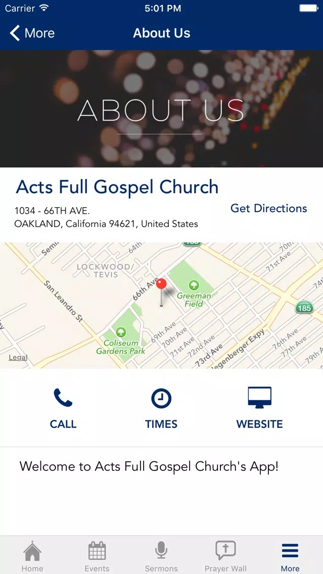 Acts Full Gospel Church Screenshots