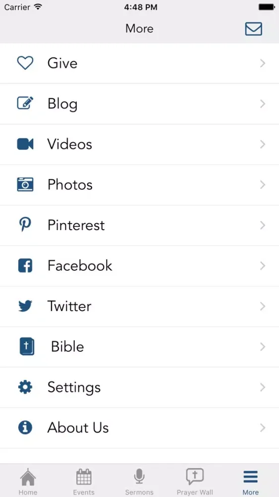 Overflow Church App 스크린샷