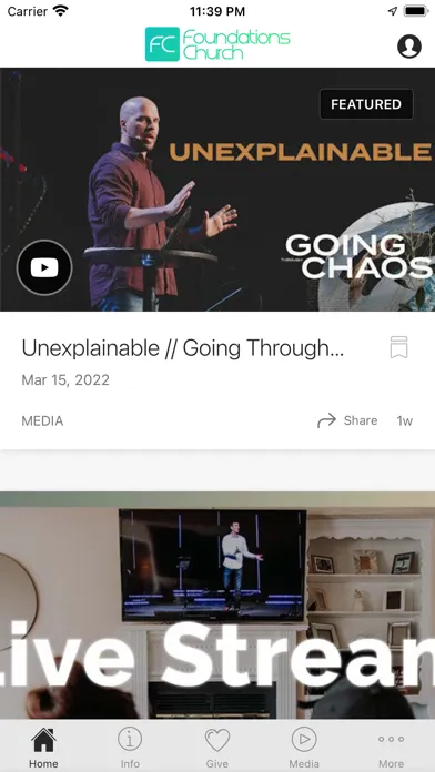 Foundations Church Tulsa سکرین شاٹس
