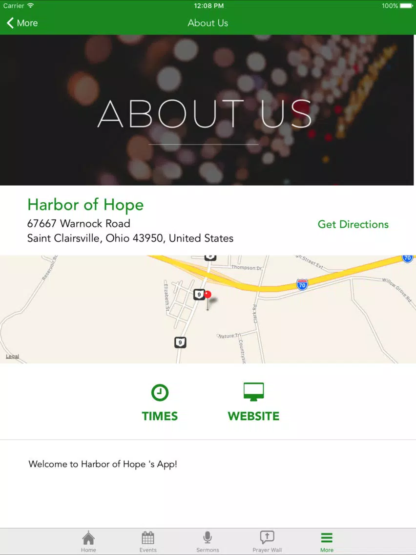 Harbor of Hope App iPad  स्क्रीनशॉट