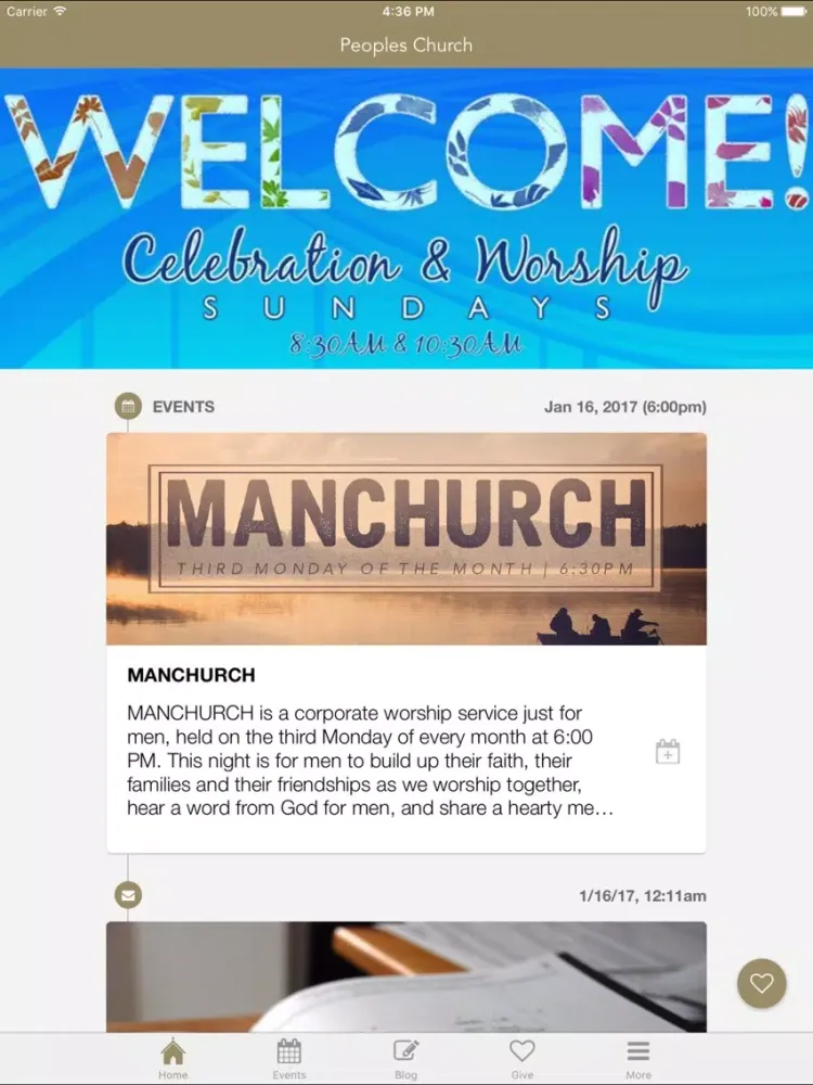 Peoples Church | Bourbonnais iPad 应用截图